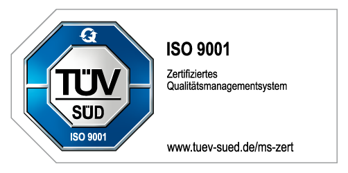 Logo TÜV ISO 9001