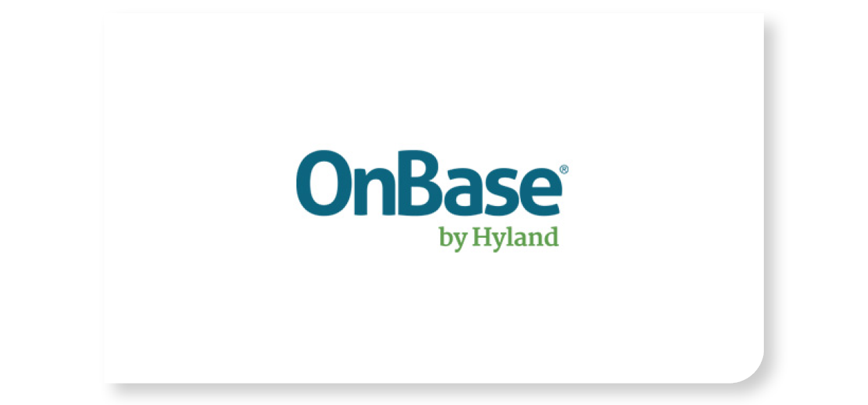 Logo OnBase by Hyland