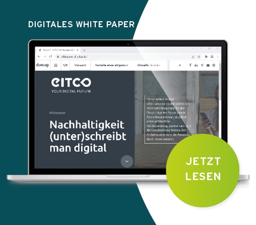 White Paper: Nachhaltigkeit (unter)schreibt man digital