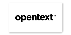 Logo vom Partner opentext
